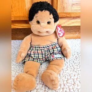 Ty The Beanie Kids Collection  Rascal by Ty Stuffed Toy 10" Brown Retired.